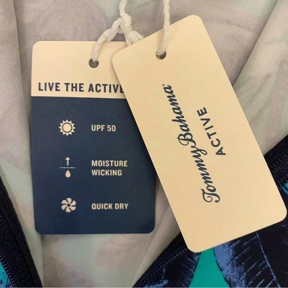 Tommy Bahama Womens Golf Tennis Paddle Long Sleeve 1/4 Zip Jacket Size XS - NWT - Picture 11 of 12